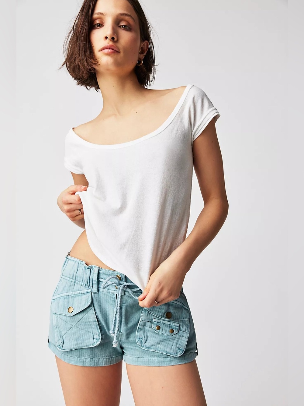 NWT Free People Waimea Slouchy Shorts